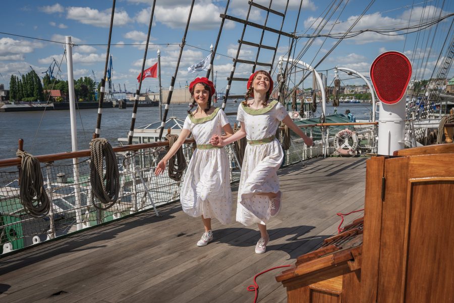 Das doppelte Lottchen,Ohnsorg-Theater, mit Laila Richter, Linda Stockfleth